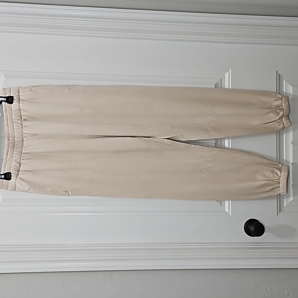 Sundry Anthropologie Jogger Pants Pockets Neutral New Women's